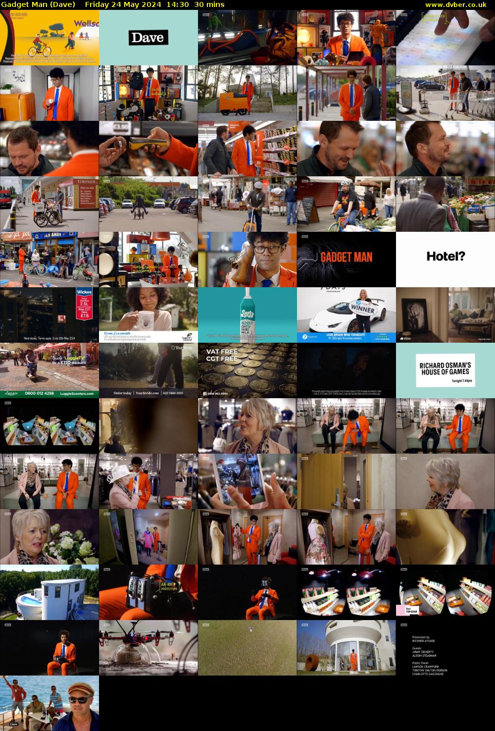 Gadget Man (Dave) Friday 24 May 2024 14:30 - 15:00