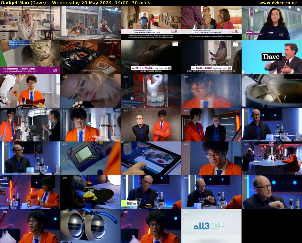 Gadget Man (Dave) Wednesday 29 May 2024 14:00 - 14:30