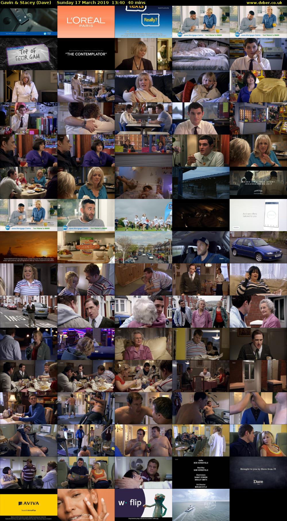Gavin & Stacey (Dave) Sunday 17 March 2019 13:40 - 14:20