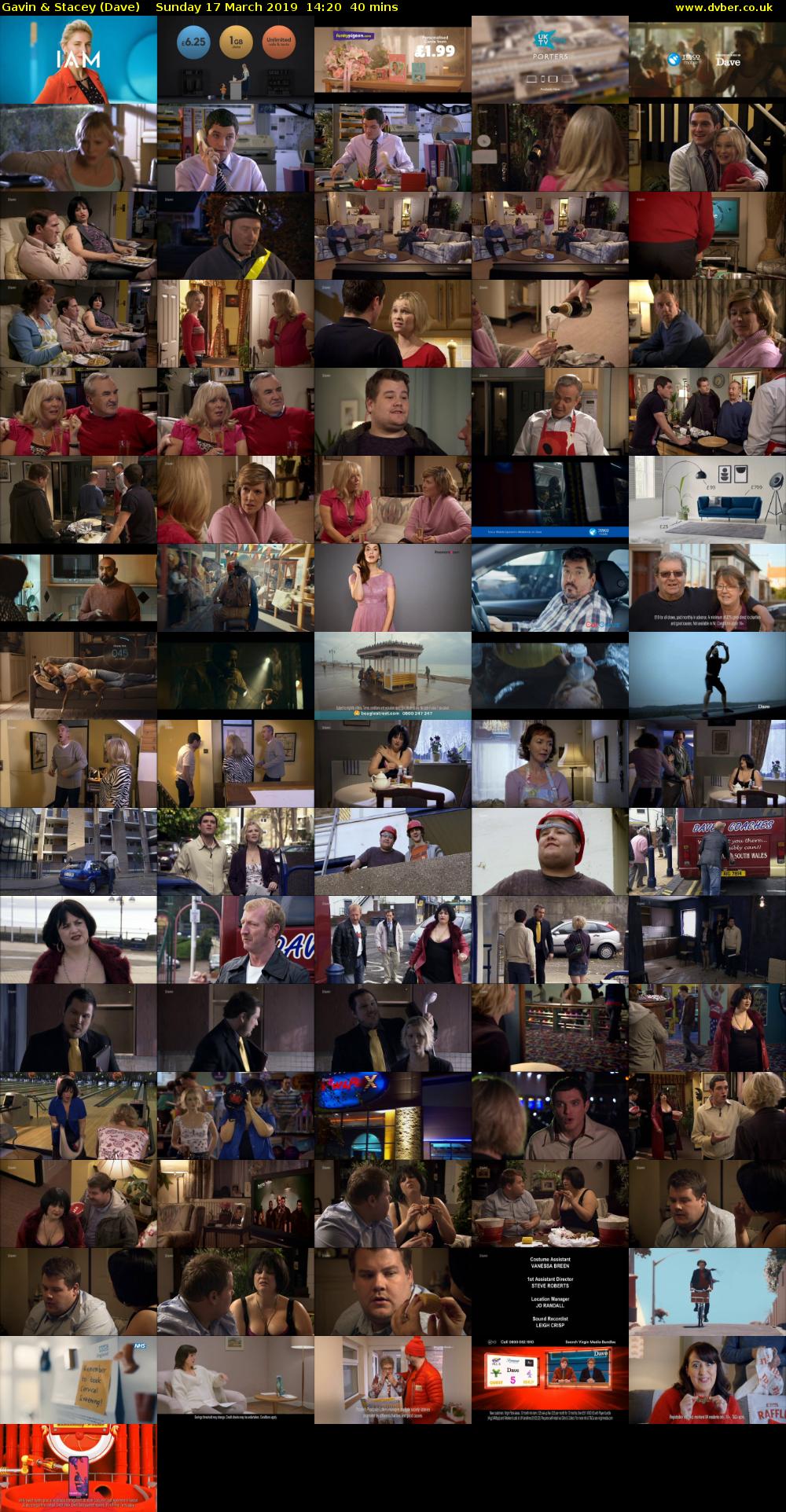 Gavin & Stacey (Dave) Sunday 17 March 2019 14:20 - 15:00