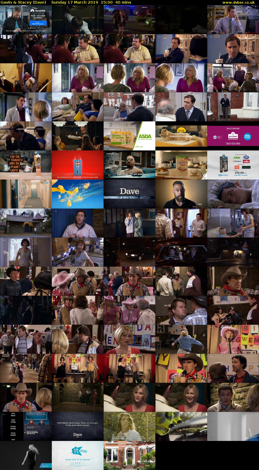 Gavin & Stacey (Dave) Sunday 17 March 2019 15:00 - 15:40