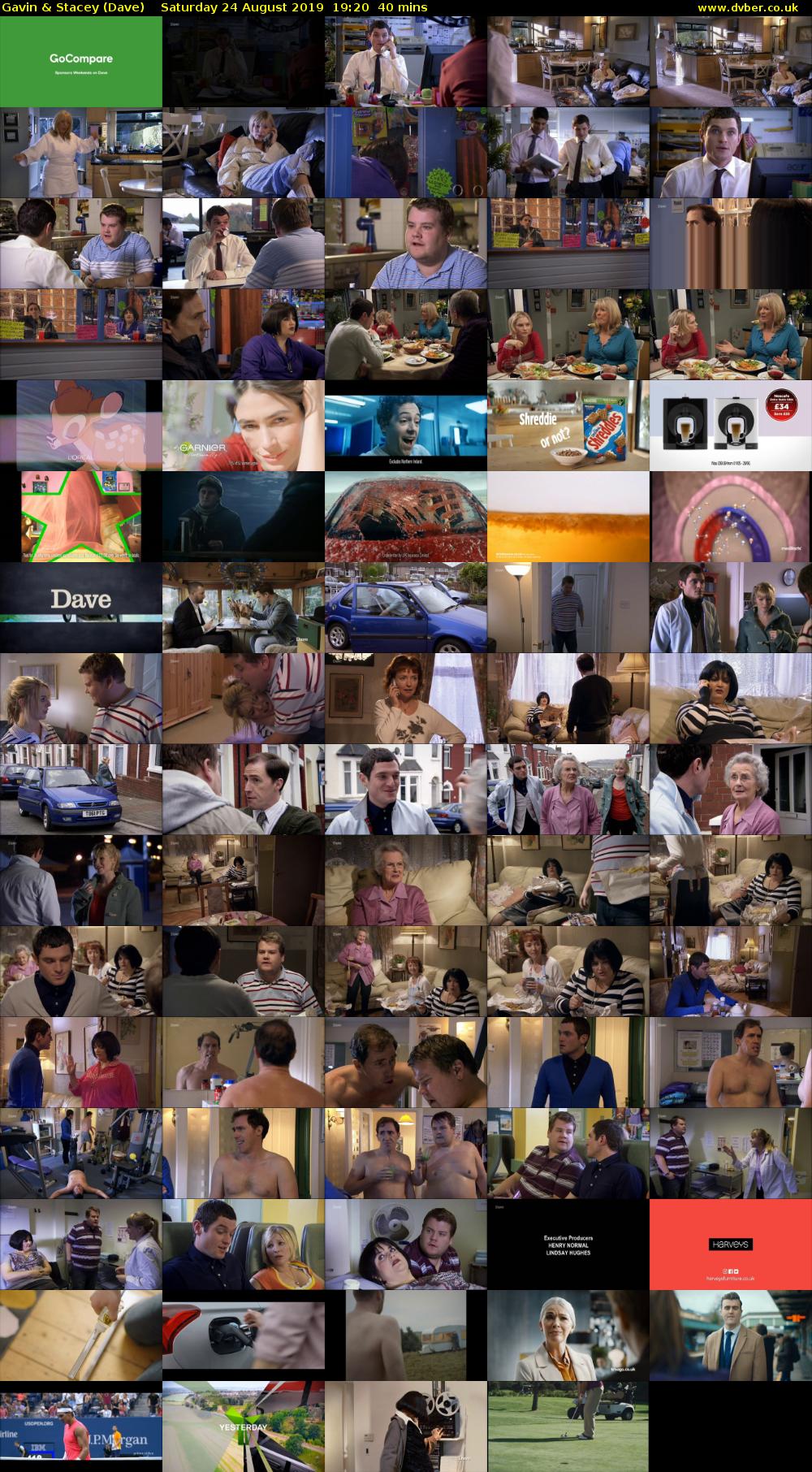 Gavin & Stacey (Dave) Saturday 24 August 2019 19:20 - 20:00