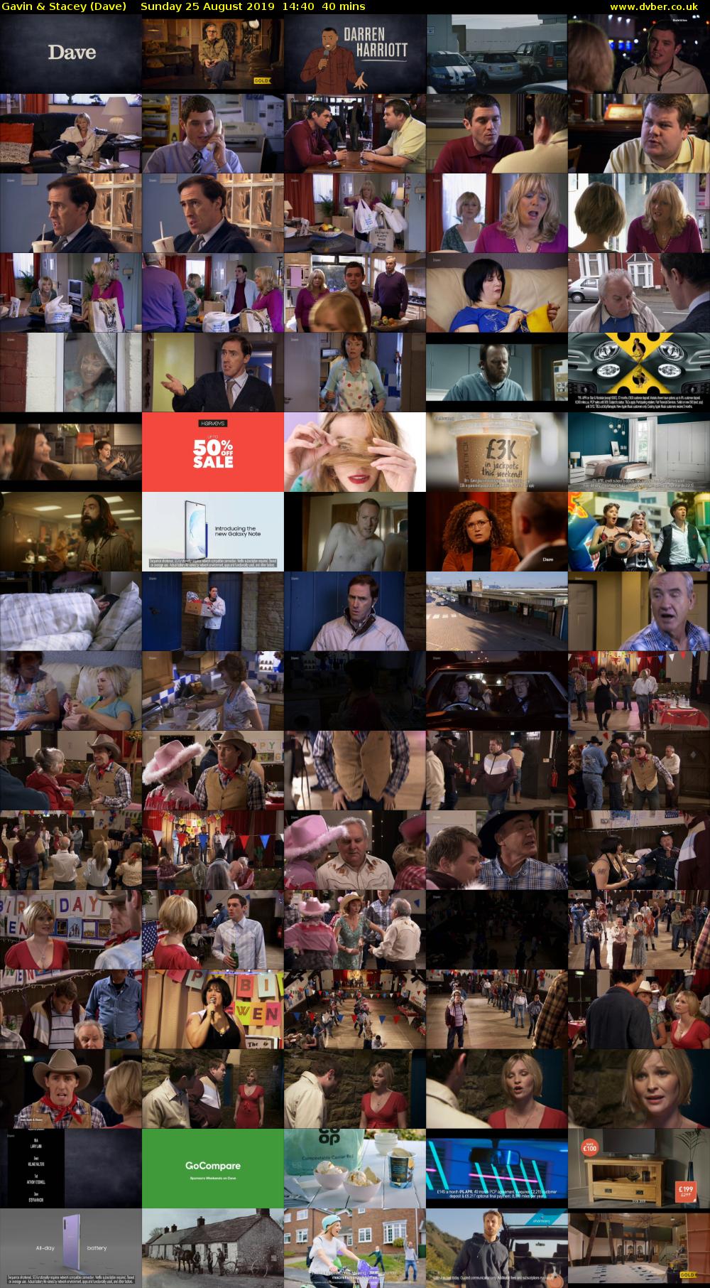 Gavin & Stacey (Dave) Sunday 25 August 2019 14:40 - 15:20