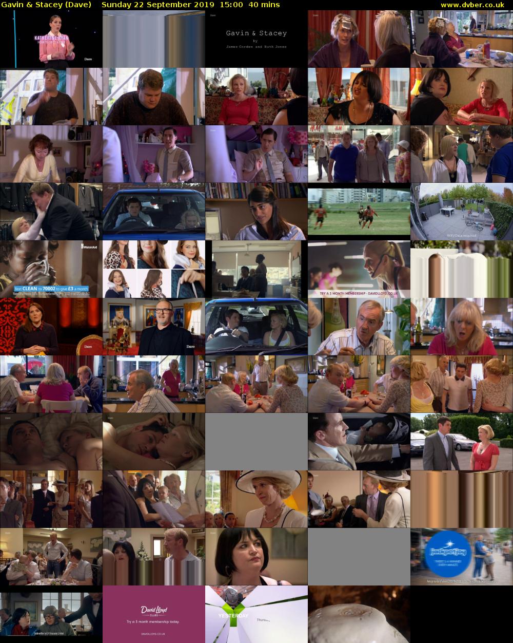 Gavin & Stacey (Dave) Sunday 22 September 2019 15:00 - 15:40