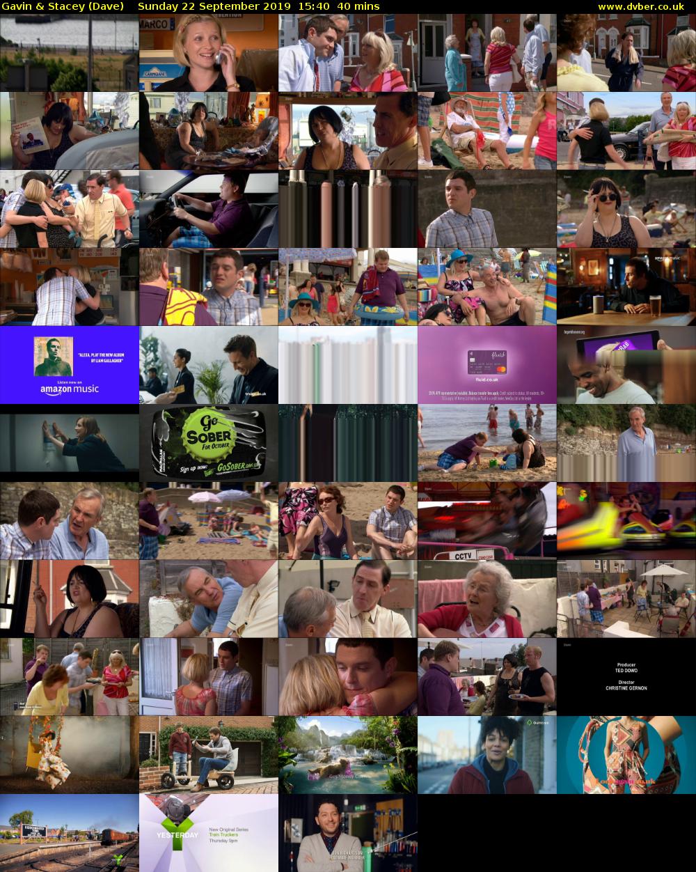 Gavin & Stacey (Dave) Sunday 22 September 2019 15:40 - 16:20