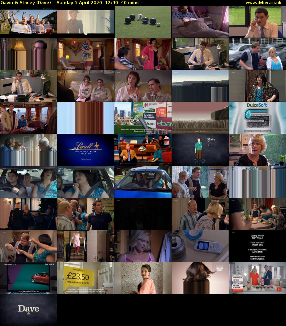 Gavin & Stacey (Dave) Sunday 5 April 2020 12:40 - 13:20
