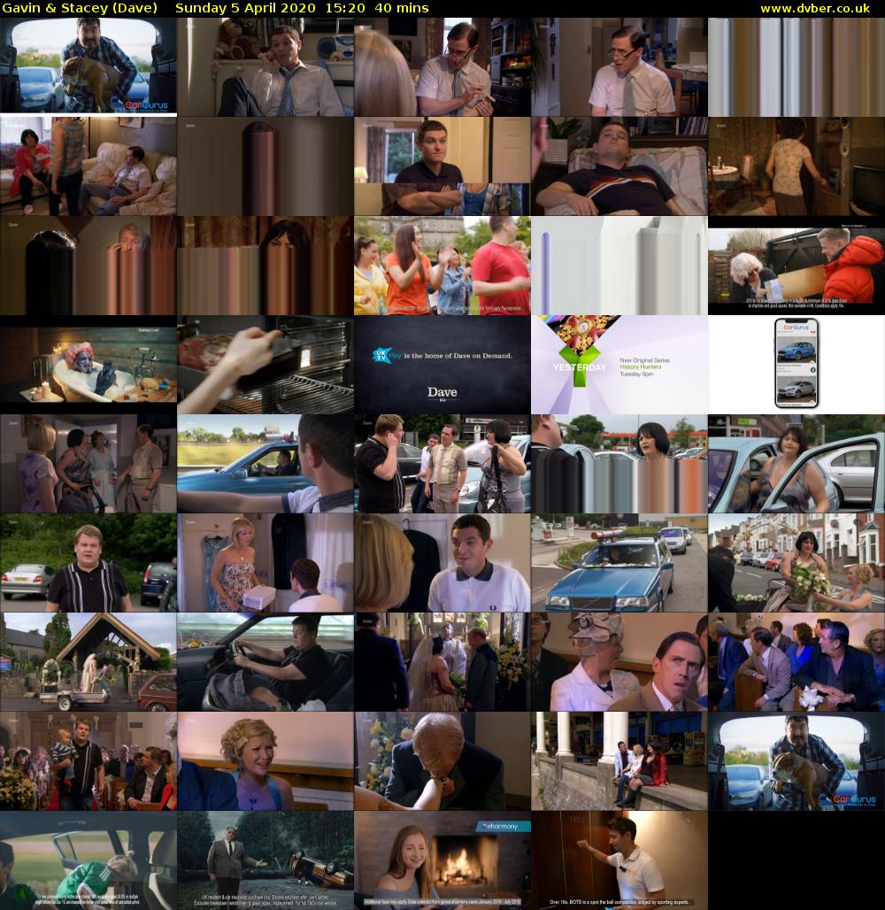 Gavin & Stacey (Dave) Sunday 5 April 2020 15:20 - 16:00