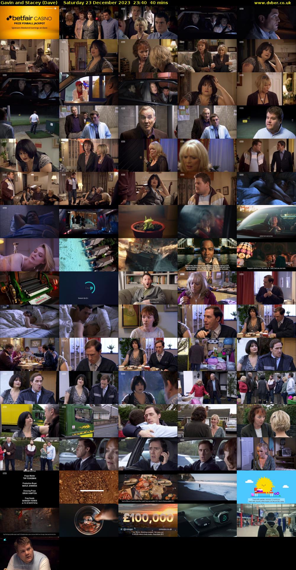 Gavin and Stacey (Dave) Saturday 23 December 2023 23:40 - 00:20