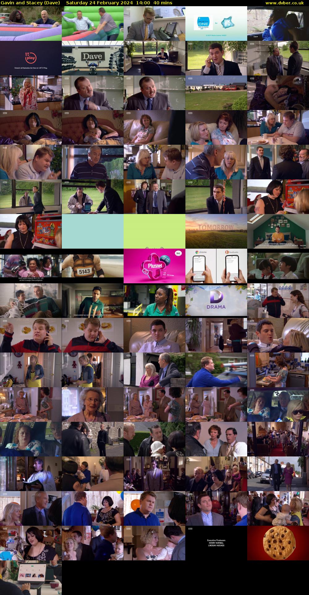 Gavin and Stacey (Dave) Saturday 24 February 2024 14:00 - 14:40