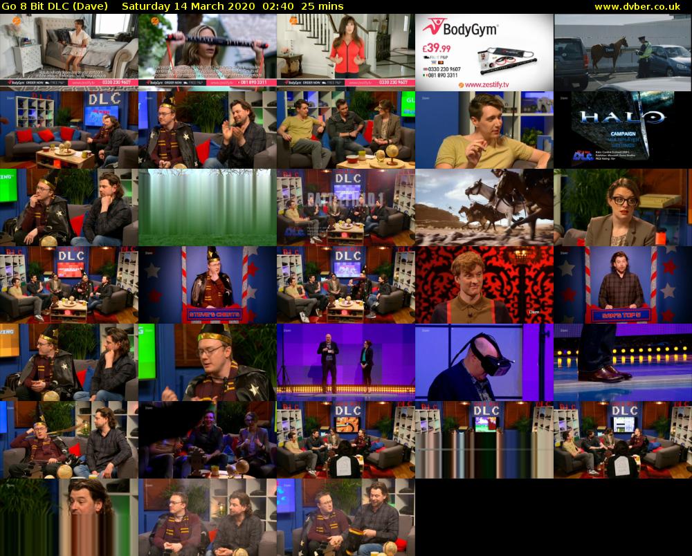 Go 8 Bit DLC (Dave) Saturday 14 March 2020 02:40 - 03:05