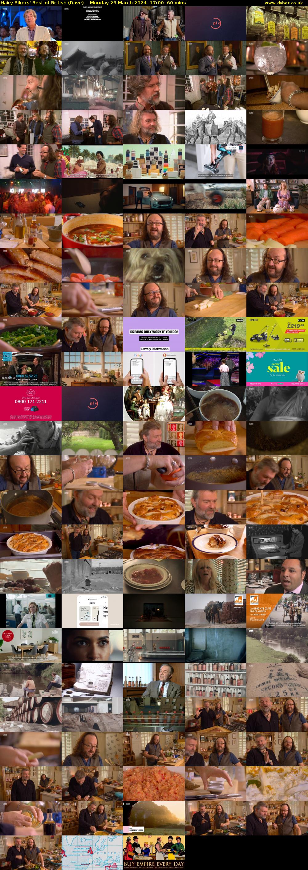 Hairy Bikers' Best of British (Dave) Monday 25 March 2024 17:00 - 18:00