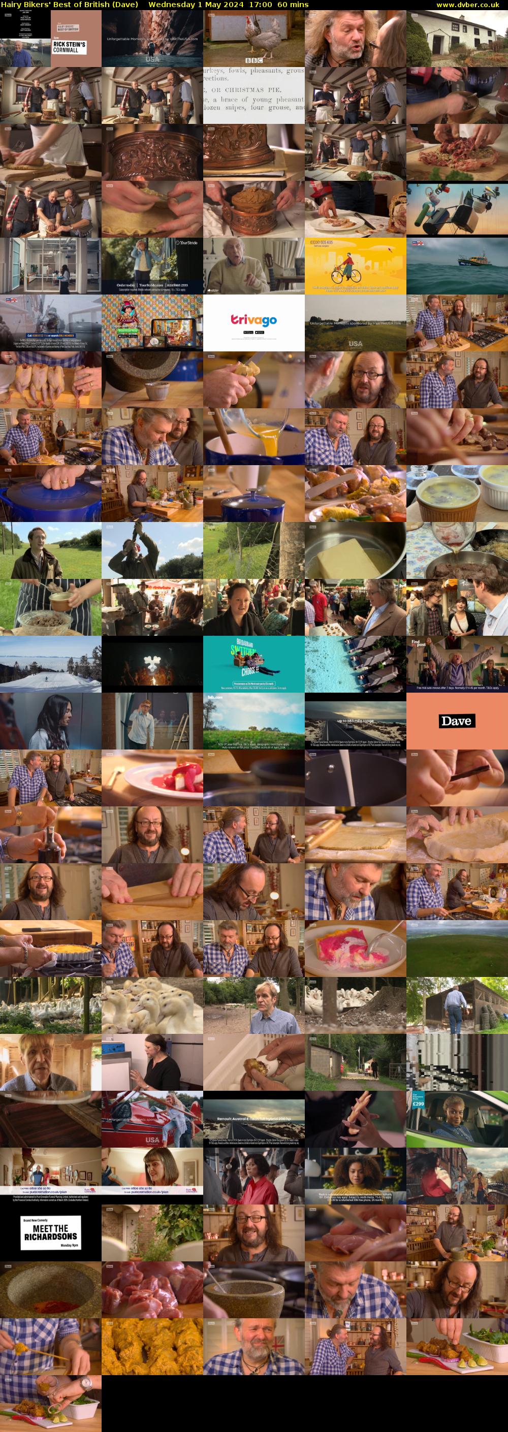Hairy Bikers' Best of British (Dave) Wednesday 1 May 2024 17:00 - 18:00