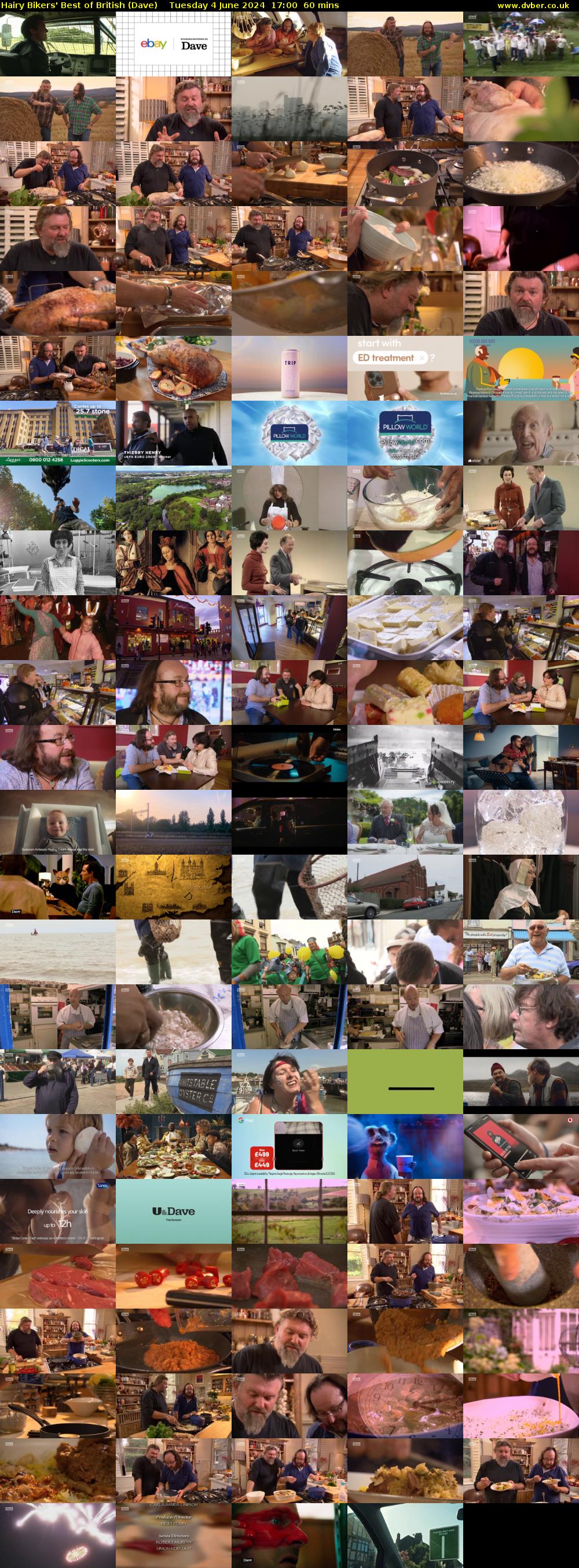 Hairy Bikers' Best of British (Dave) Tuesday 4 June 2024 17:00 - 18:00