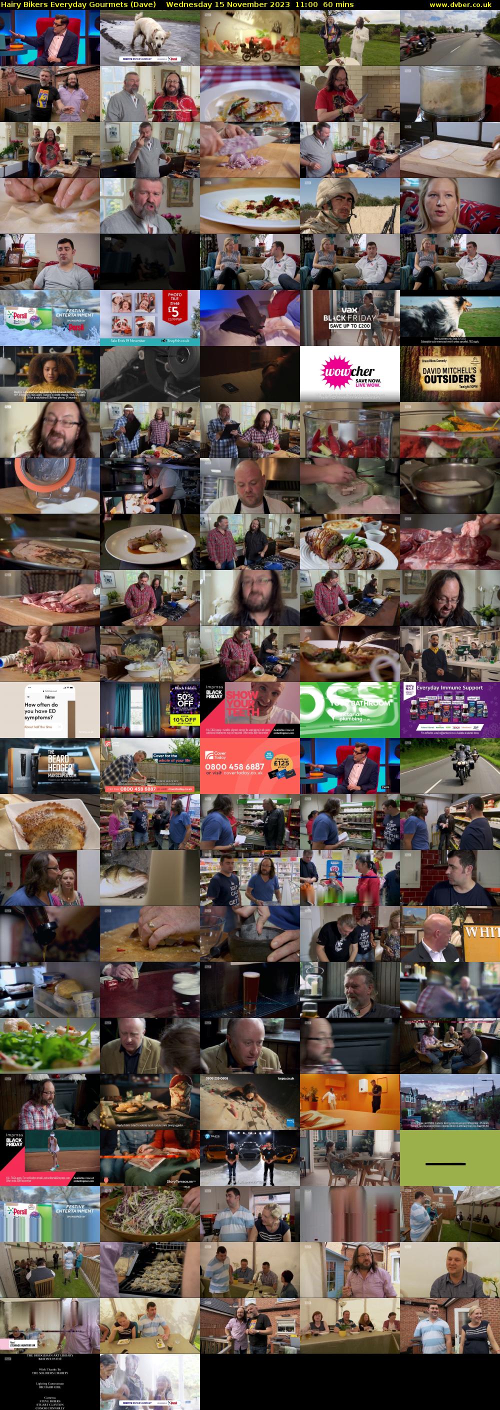 Hairy Bikers Everyday Gourmets (Dave) Wednesday 15 November 2023 11:00 - 12:00