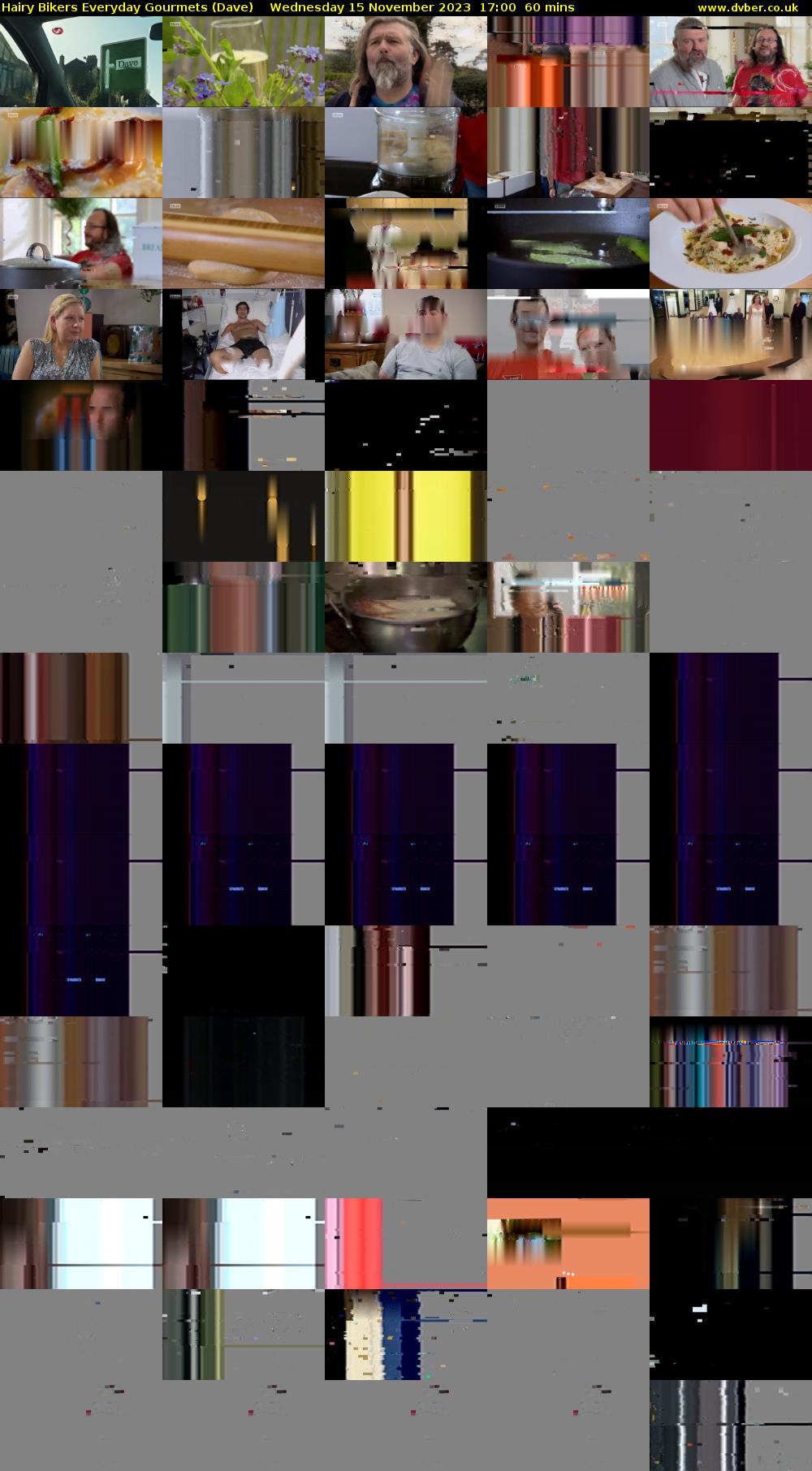 Hairy Bikers Everyday Gourmets (Dave) Wednesday 15 November 2023 17:00 - 18:00