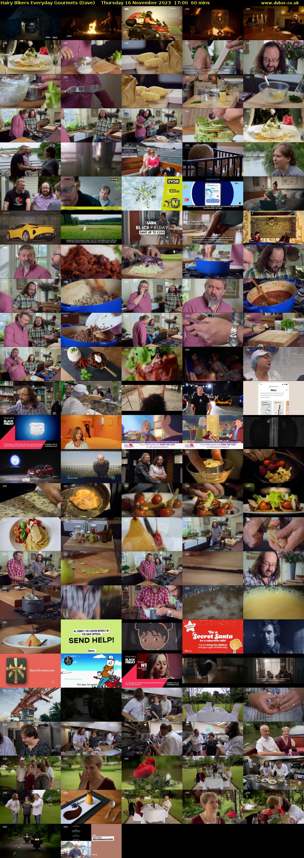 Hairy Bikers Everyday Gourmets (Dave) Thursday 16 November 2023 17:00 - 18:00