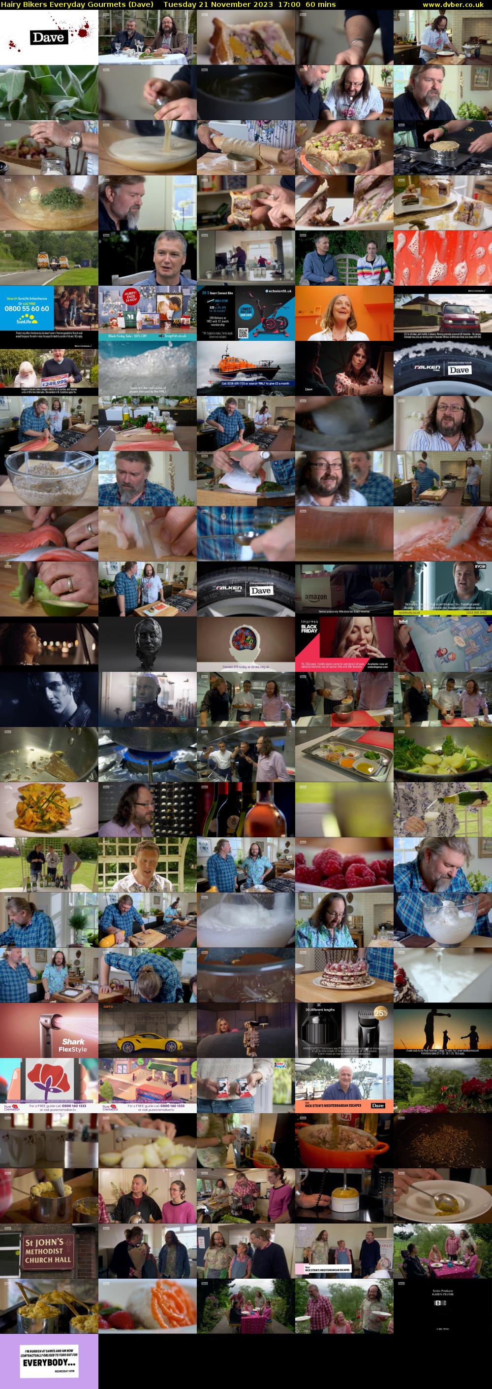 Hairy Bikers Everyday Gourmets (Dave) Tuesday 21 November 2023 17:00 - 18:00