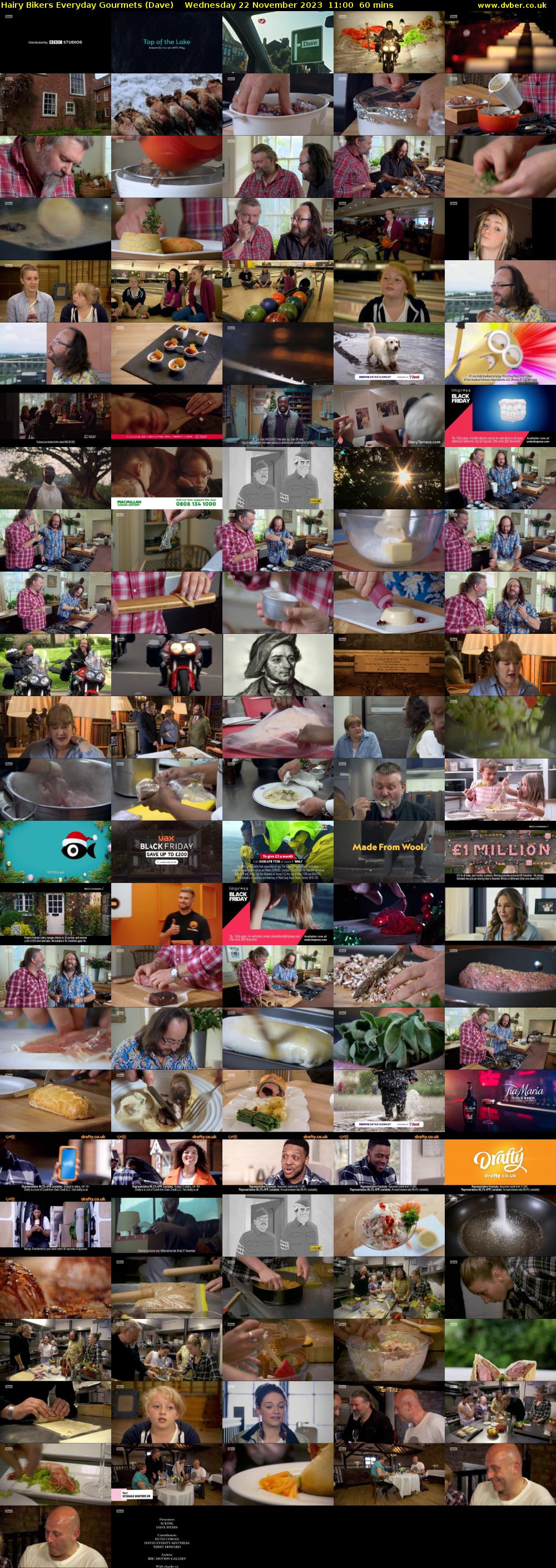 Hairy Bikers Everyday Gourmets (Dave) Wednesday 22 November 2023 11:00 - 12:00