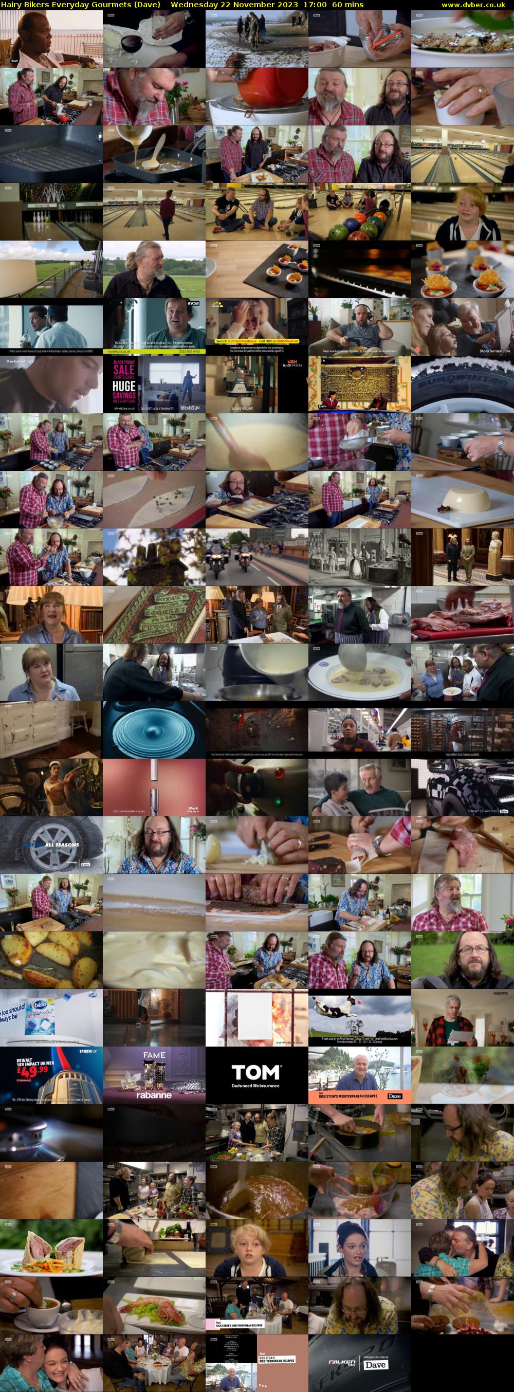 Hairy Bikers Everyday Gourmets (Dave) Wednesday 22 November 2023 17:00 - 18:00
