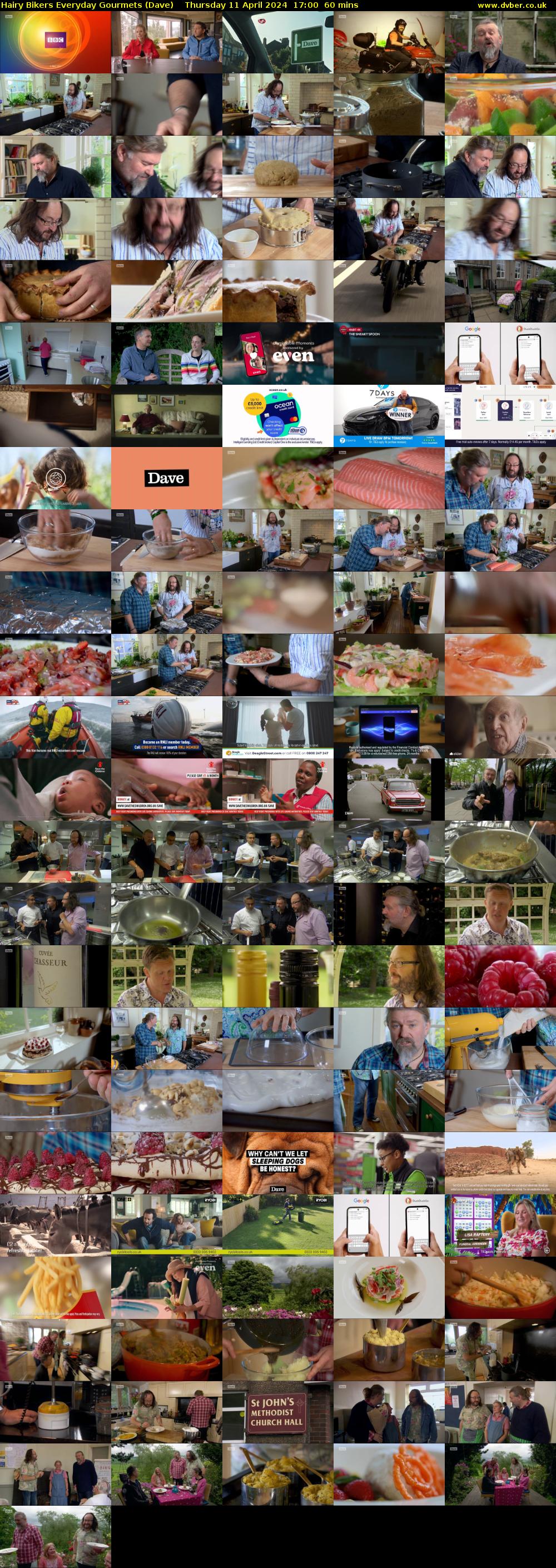 Hairy Bikers Everyday Gourmets (Dave) Thursday 11 April 2024 17:00 - 18:00