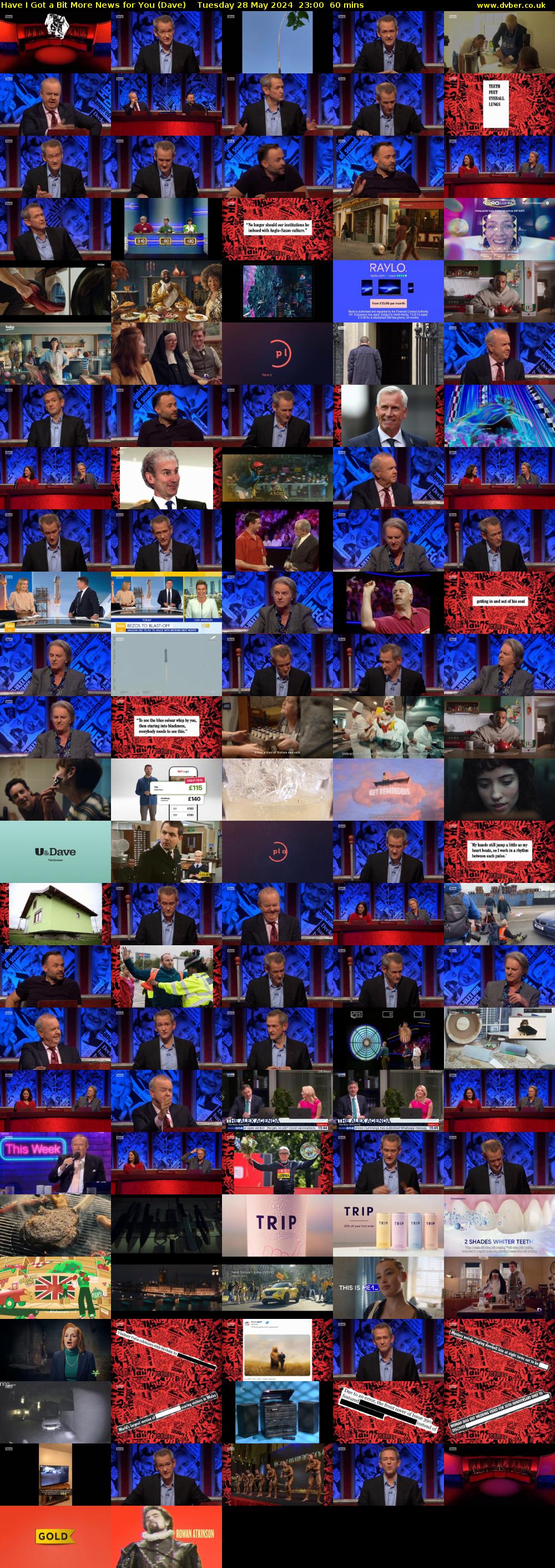 Have I Got a Bit More News for You (Dave) Tuesday 28 May 2024 23:00 - 00:00
