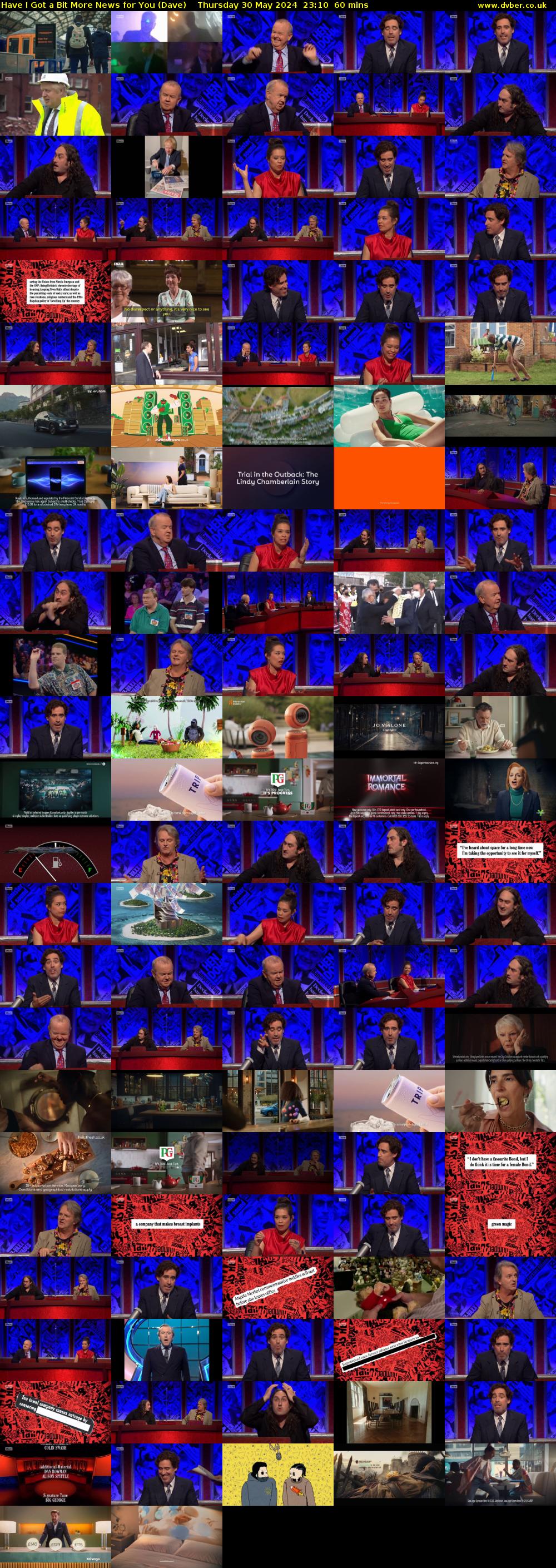 Have I Got a Bit More News for You (Dave) Thursday 30 May 2024 23:10 - 00:10