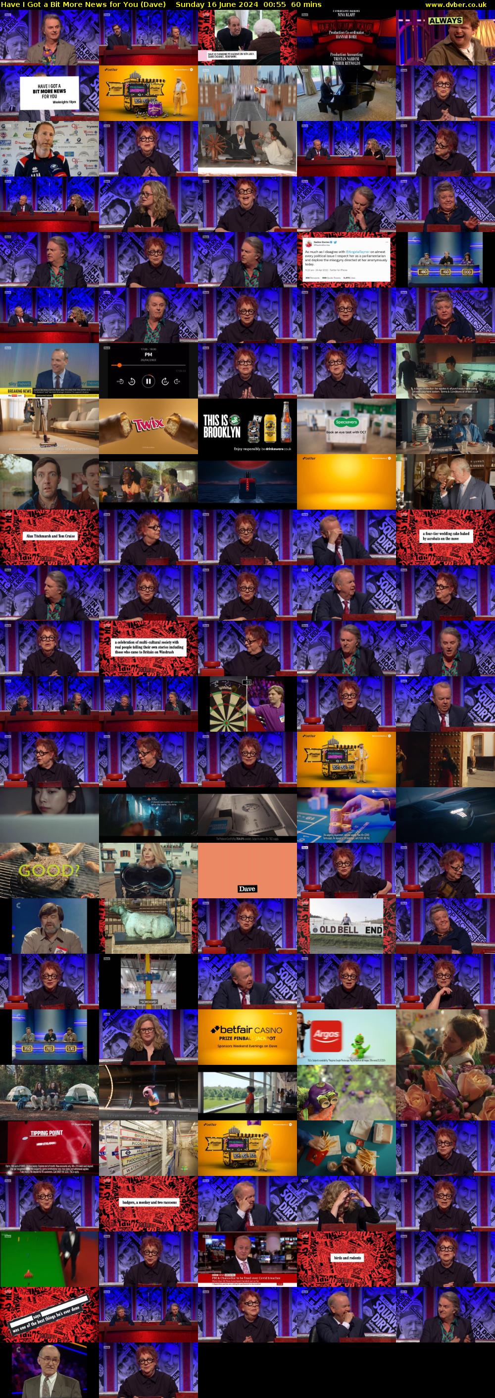 Have I Got a Bit More News for You (Dave) Sunday 16 June 2024 00:55 - 01:55