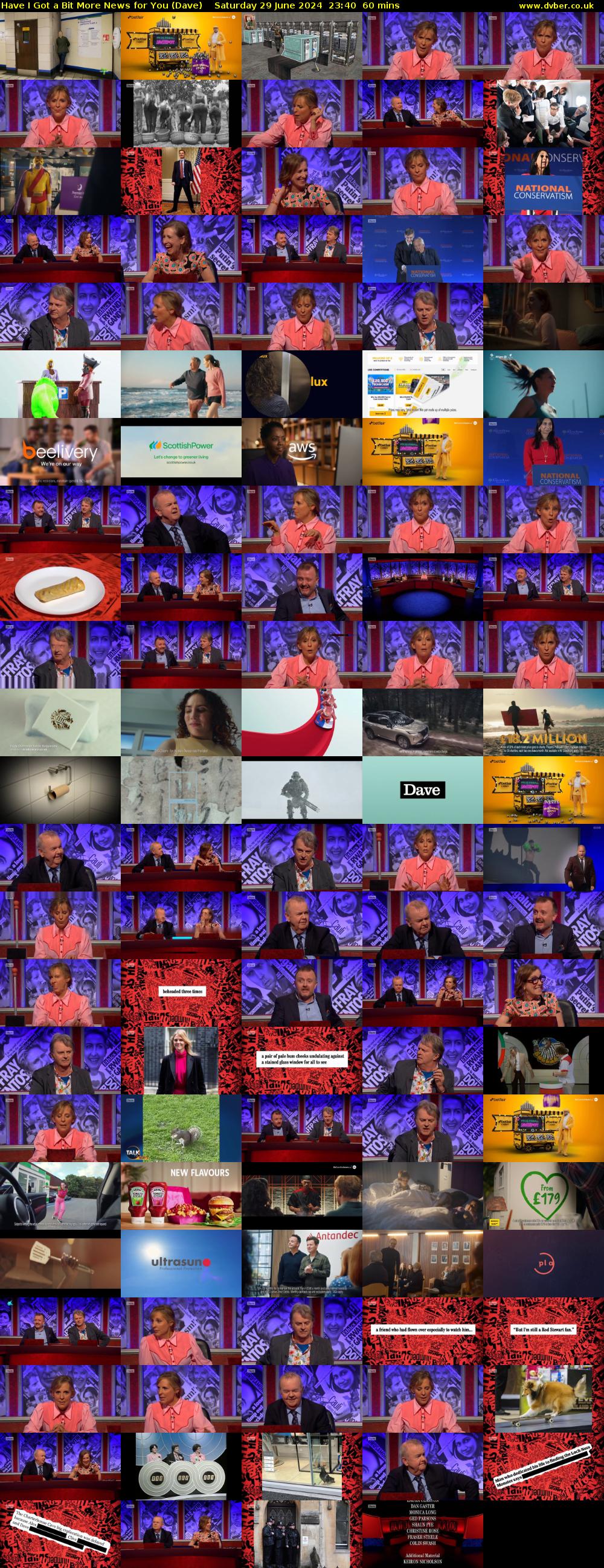 Have I Got a Bit More News for You (Dave) Saturday 29 June 2024 23:40 - 00:40