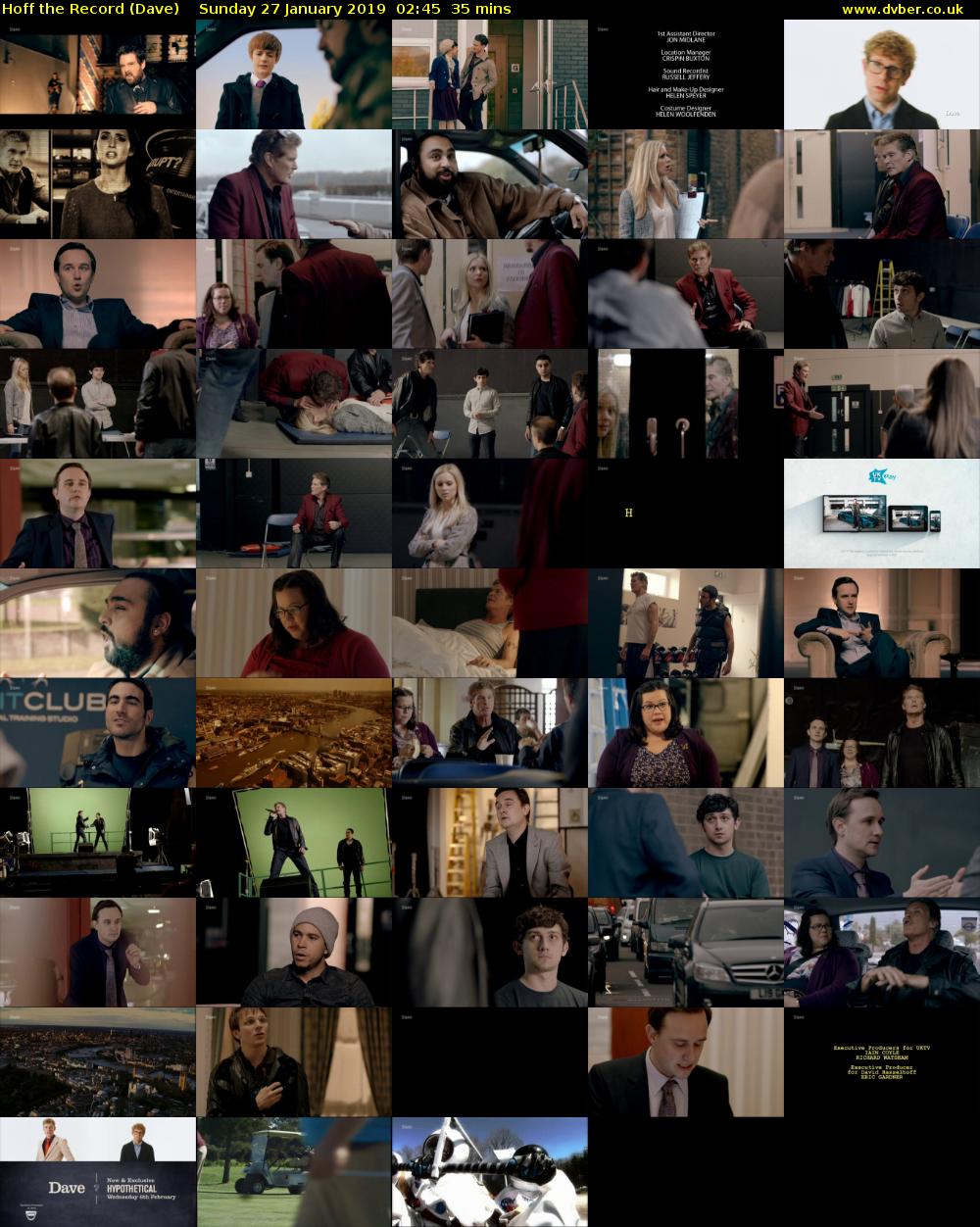 Hoff the Record (Dave) Sunday 27 January 2019 02:45 - 03:20