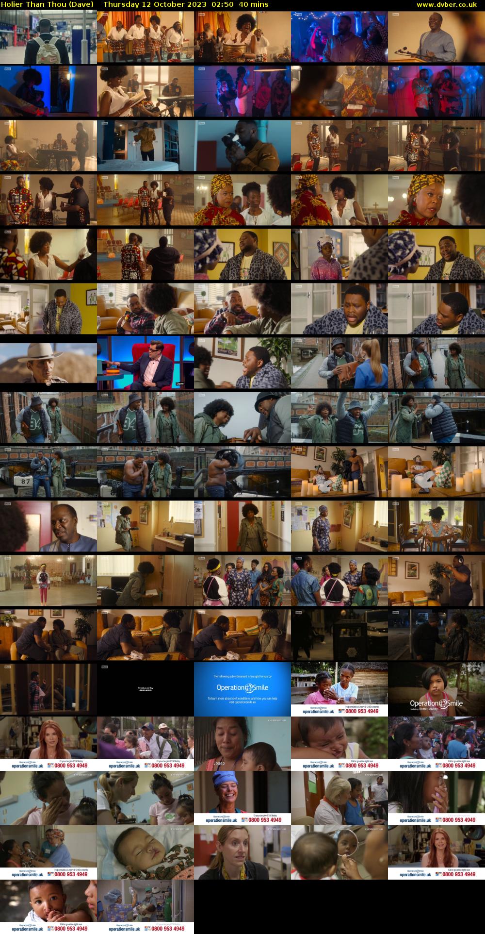 Holier Than Thou (Dave) Thursday 12 October 2023 02:50 - 03:30