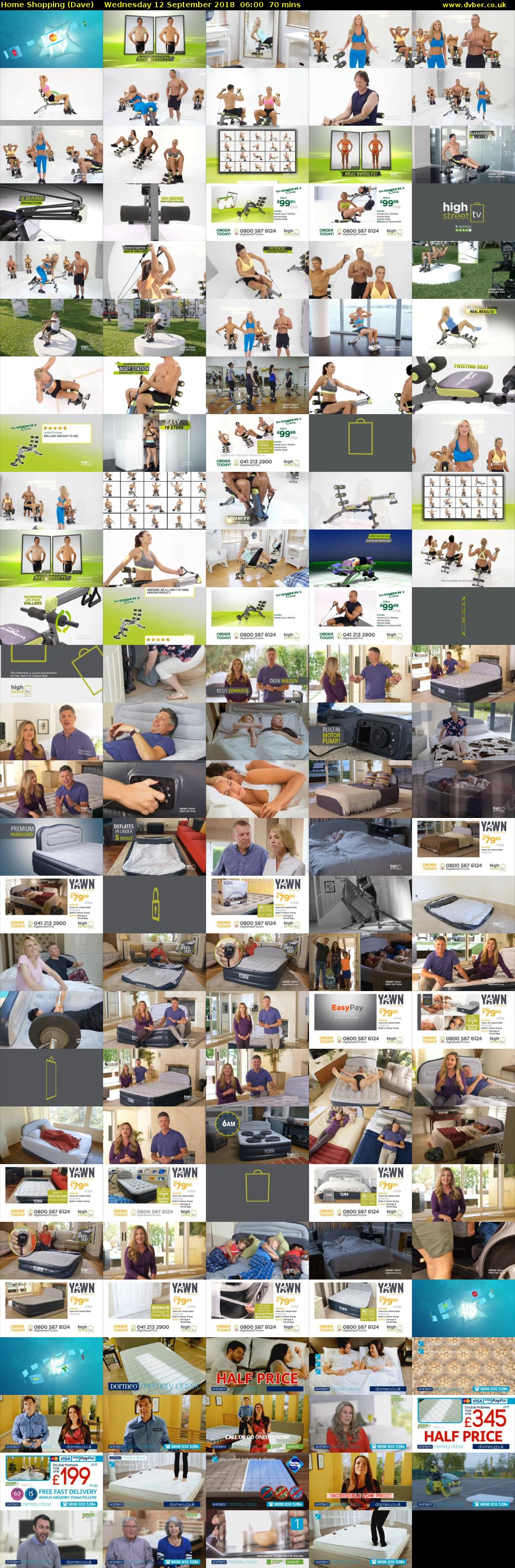 Home Shopping (Dave) Wednesday 12 September 2018 06:00 - 07:10