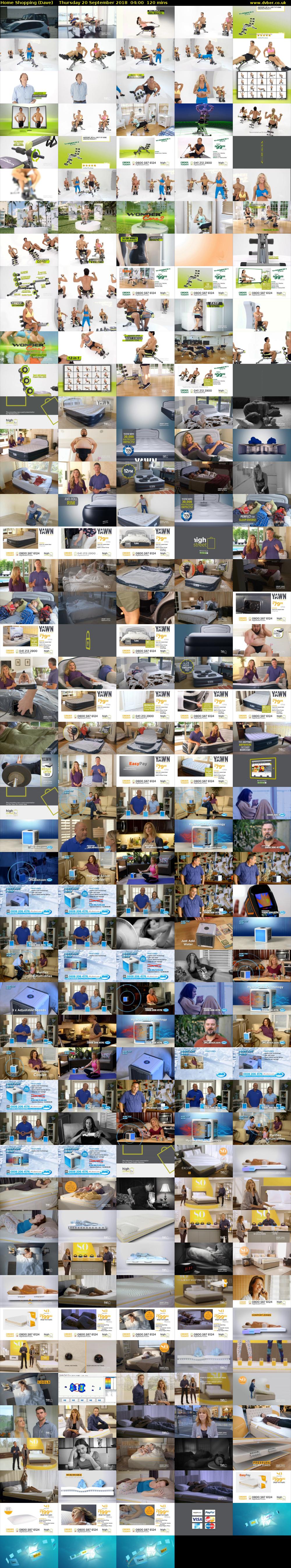 Home Shopping (Dave) Thursday 20 September 2018 04:00 - 06:00