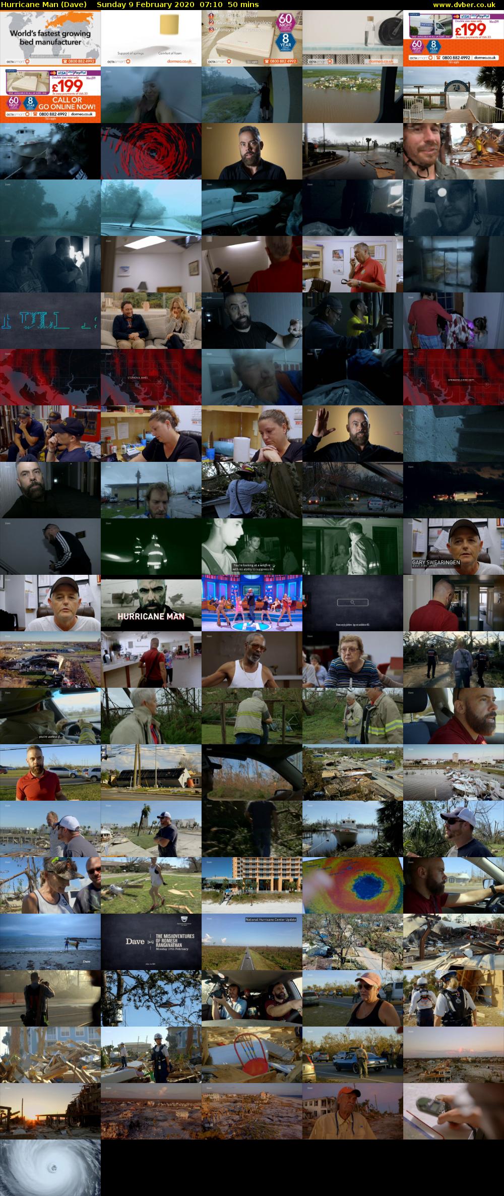 Hurricane Man (Dave) Sunday 9 February 2020 07:10 - 08:00