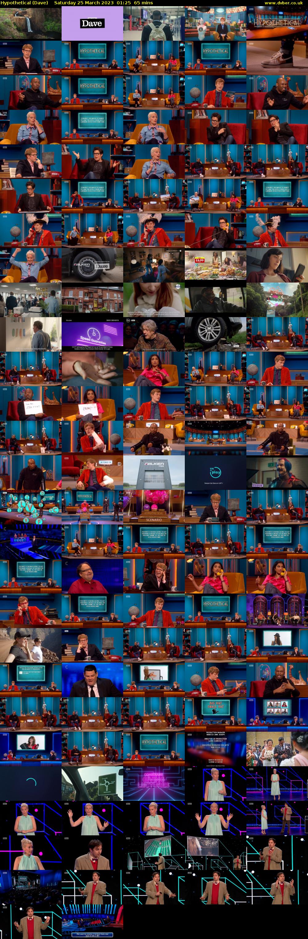 Hypothetical (Dave) Saturday 25 March 2023 01:25 - 02:30