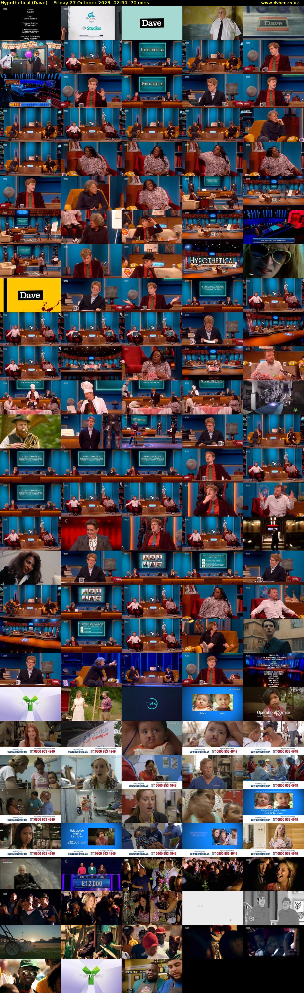 Hypothetical (Dave) Friday 27 October 2023 02:50 - 04:00