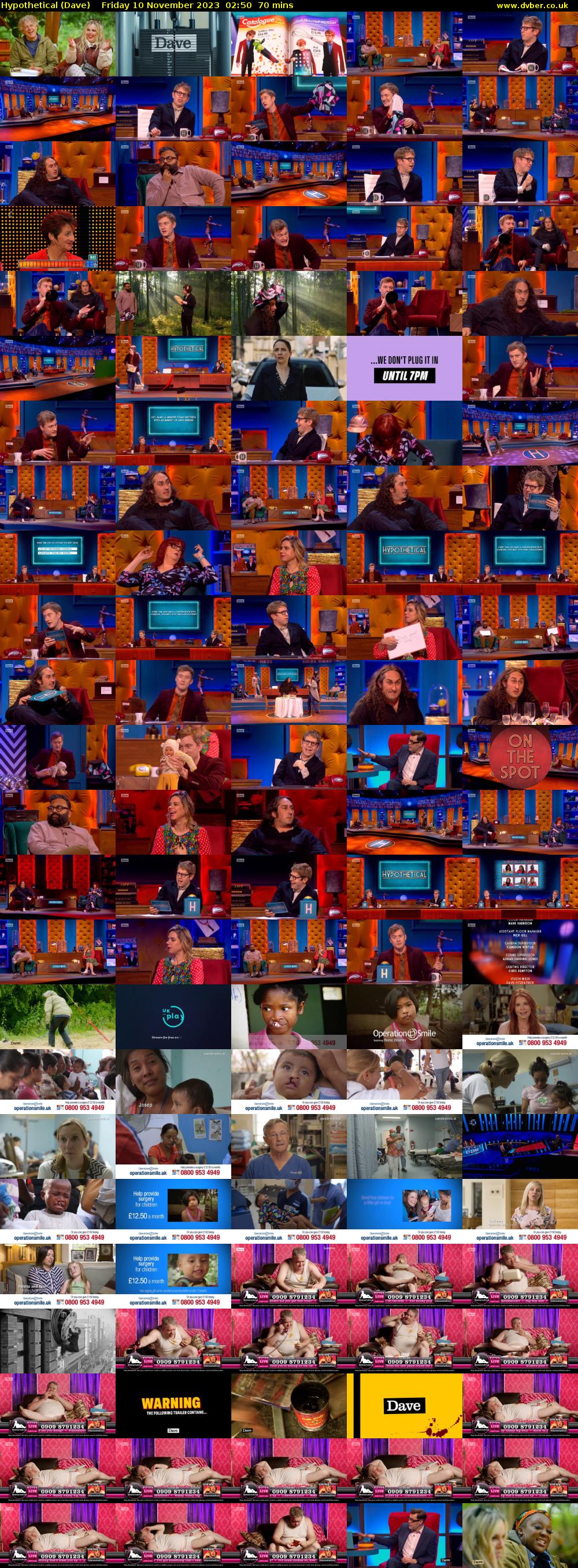 Hypothetical (Dave) Friday 10 November 2023 02:50 - 04:00
