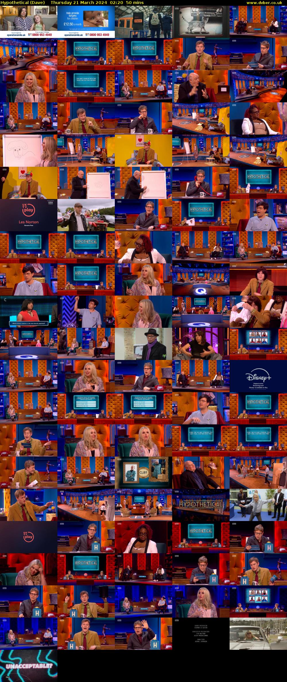 Hypothetical (Dave) Thursday 21 March 2024 02:20 - 03:10