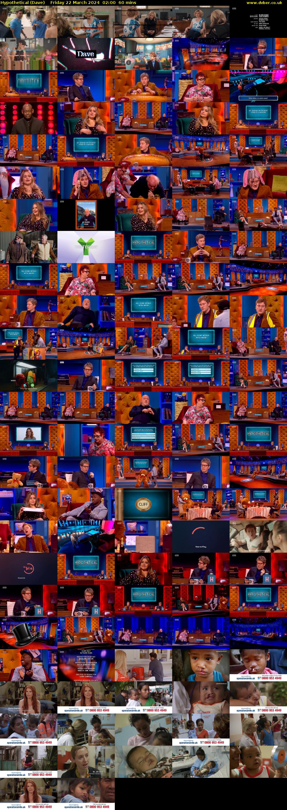Hypothetical (Dave) Friday 22 March 2024 02:00 - 03:00