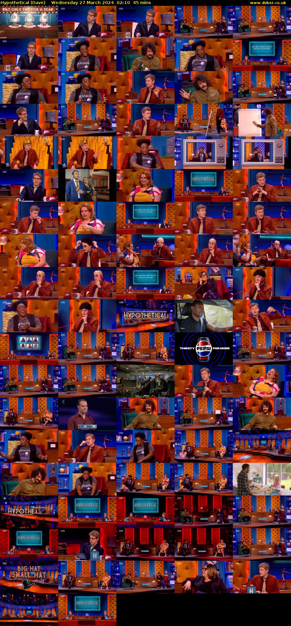 Hypothetical (Dave) Wednesday 27 March 2024 02:10 - 02:55