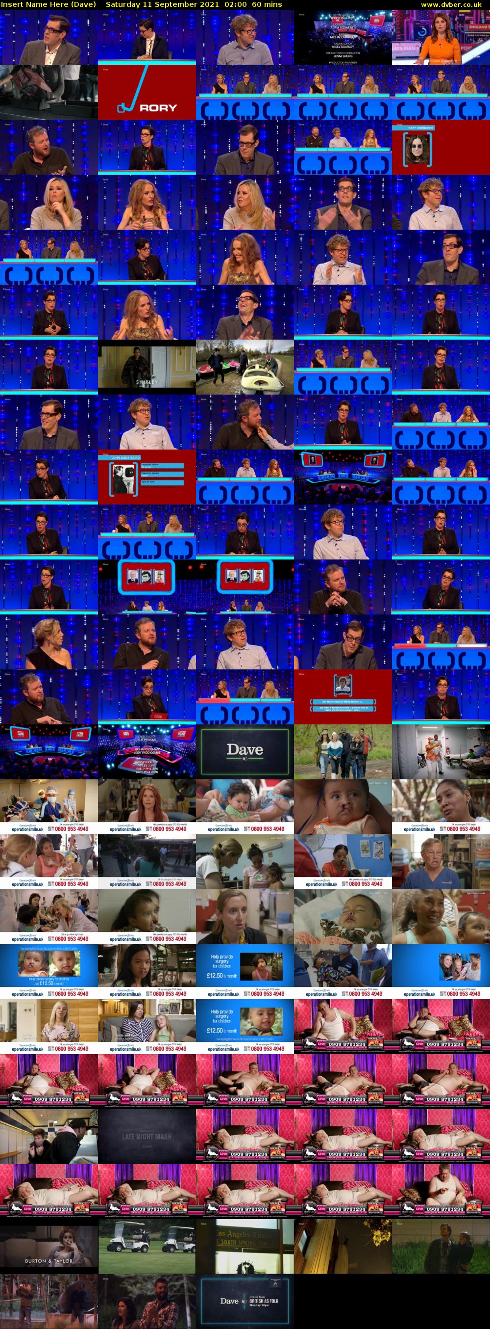 Insert Name Here (Dave) Saturday 11 September 2021 03:00 - 04:00