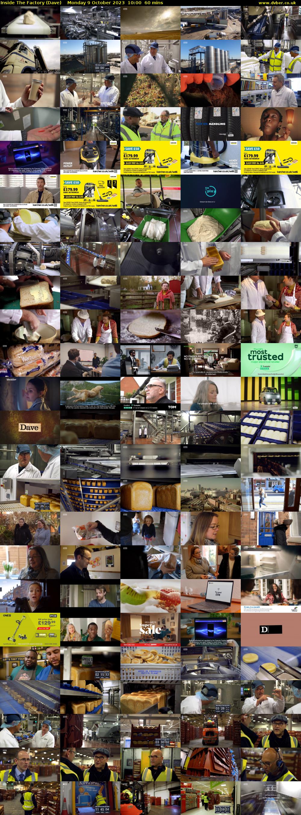 Inside The Factory (Dave) Monday 9 October 2023 10:00 - 11:00