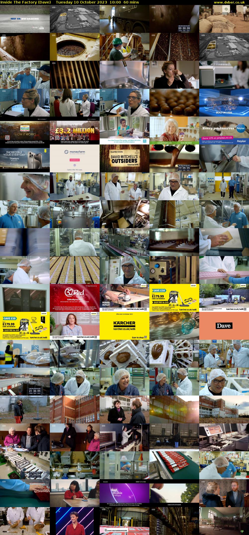 Inside The Factory (Dave) Tuesday 10 October 2023 10:00 - 11:00