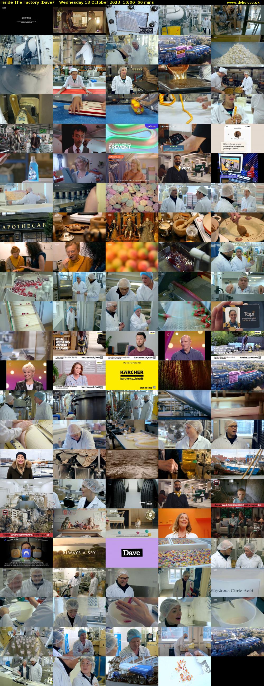 Inside The Factory (Dave) Wednesday 18 October 2023 10:00 - 11:00