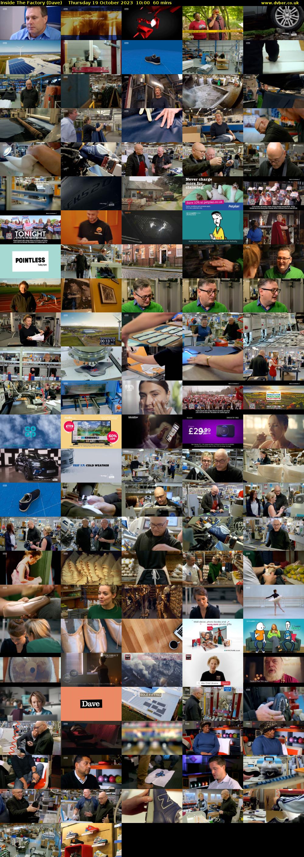 Inside The Factory (Dave) Thursday 19 October 2023 10:00 - 11:00