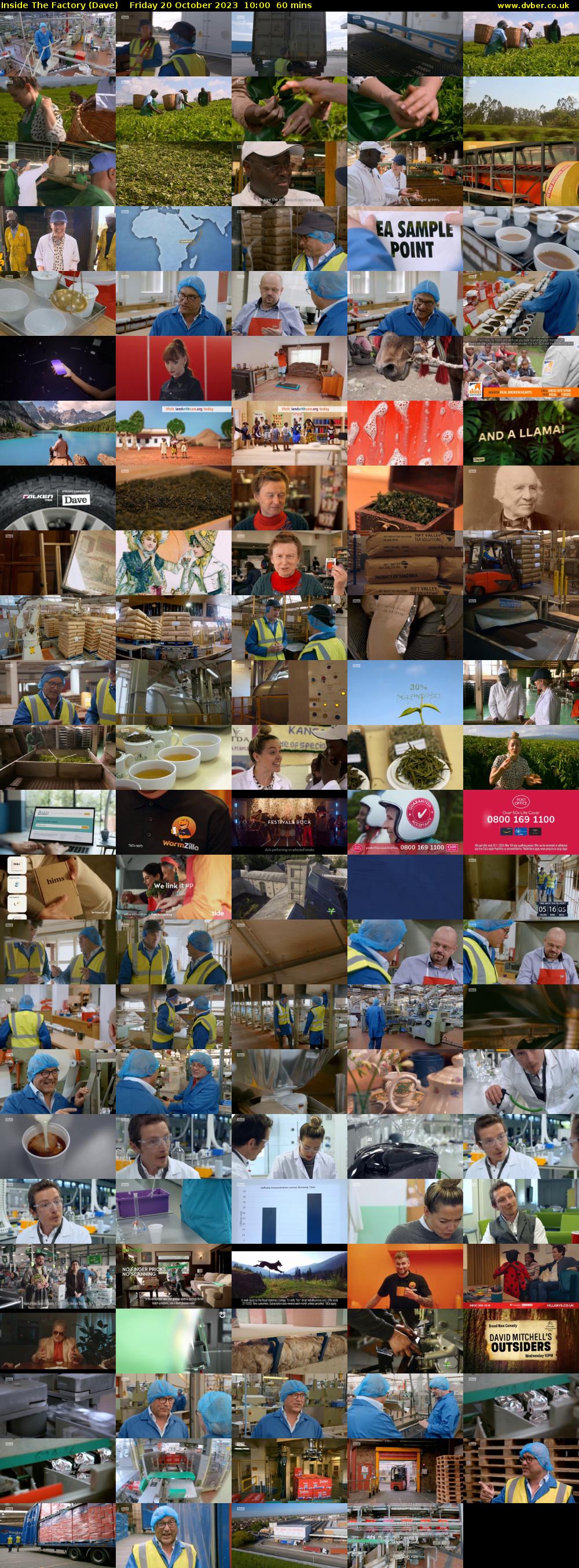 Inside The Factory (Dave) Friday 20 October 2023 10:00 - 11:00