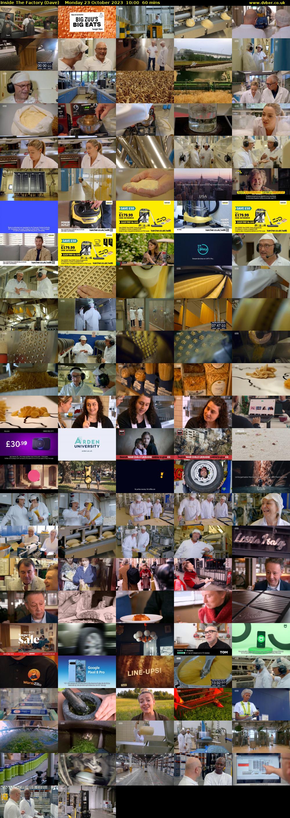 Inside The Factory (Dave) Monday 23 October 2023 10:00 - 11:00