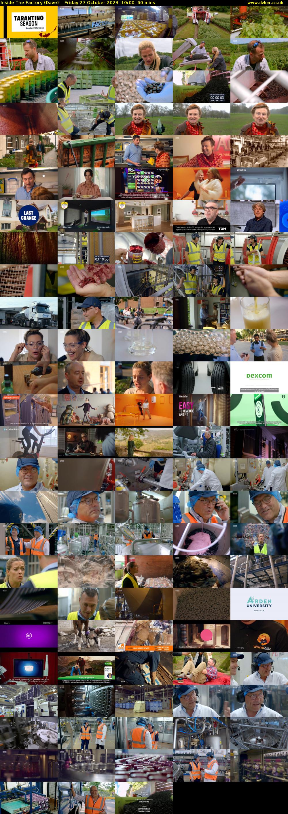Inside The Factory (Dave) Friday 27 October 2023 10:00 - 11:00