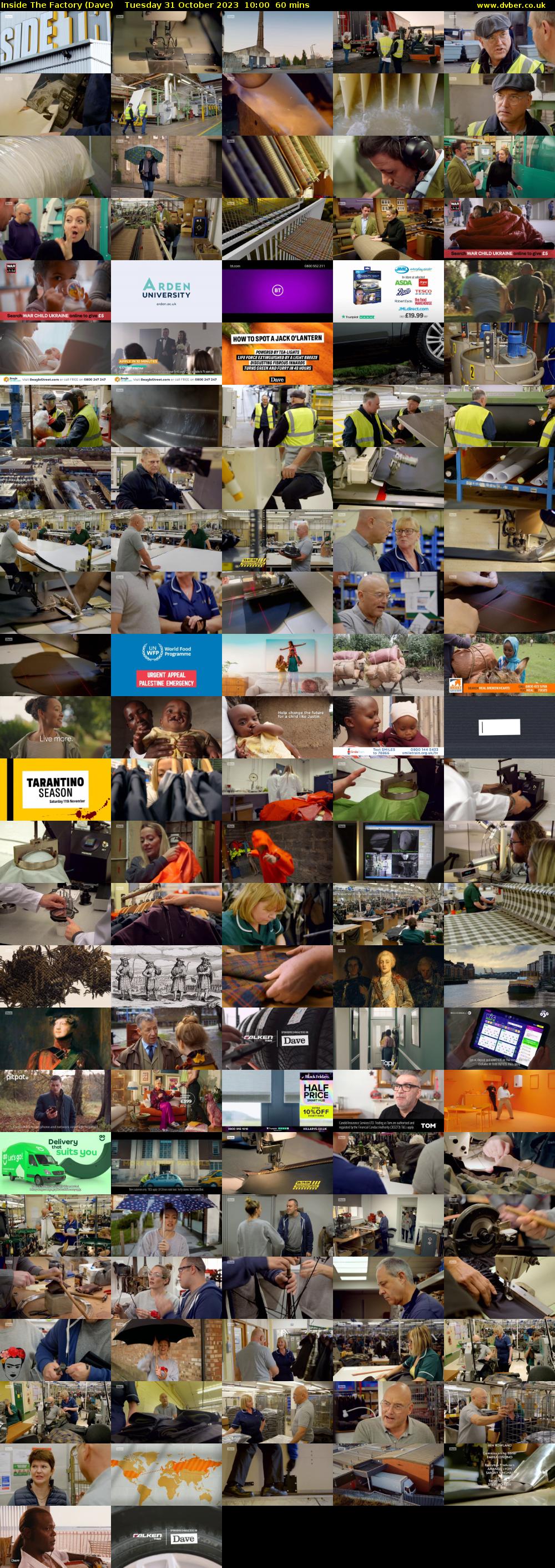 Inside The Factory (Dave) Tuesday 31 October 2023 10:00 - 11:00