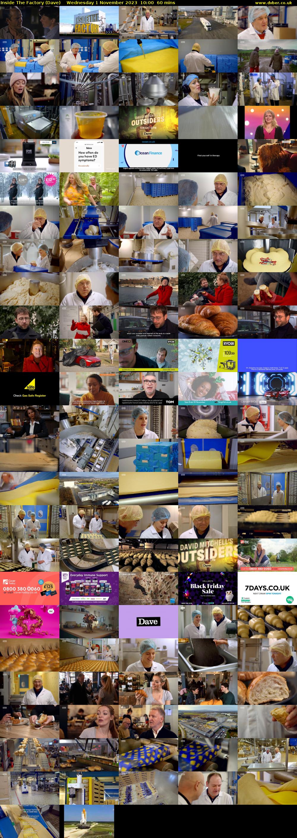 Inside The Factory (Dave) Wednesday 1 November 2023 10:00 - 11:00