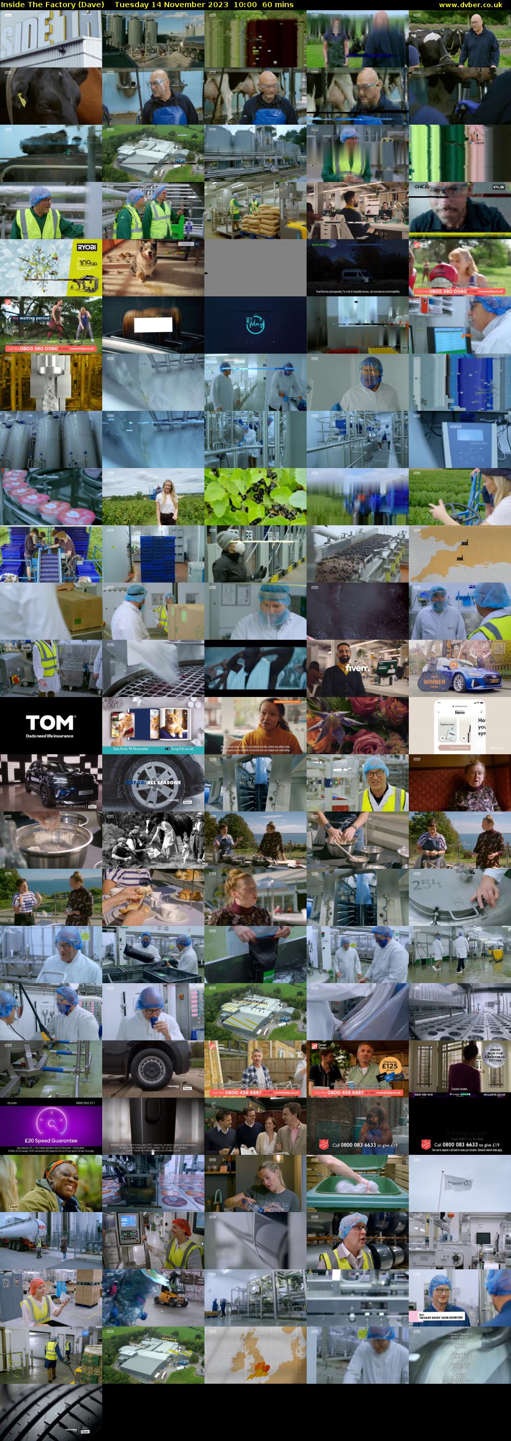 Inside The Factory (Dave) Tuesday 14 November 2023 10:00 - 11:00